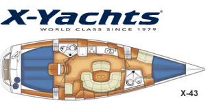 X-Yachts Charter X-43