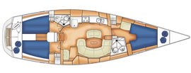 X-Yachts X46 Charter Genova 